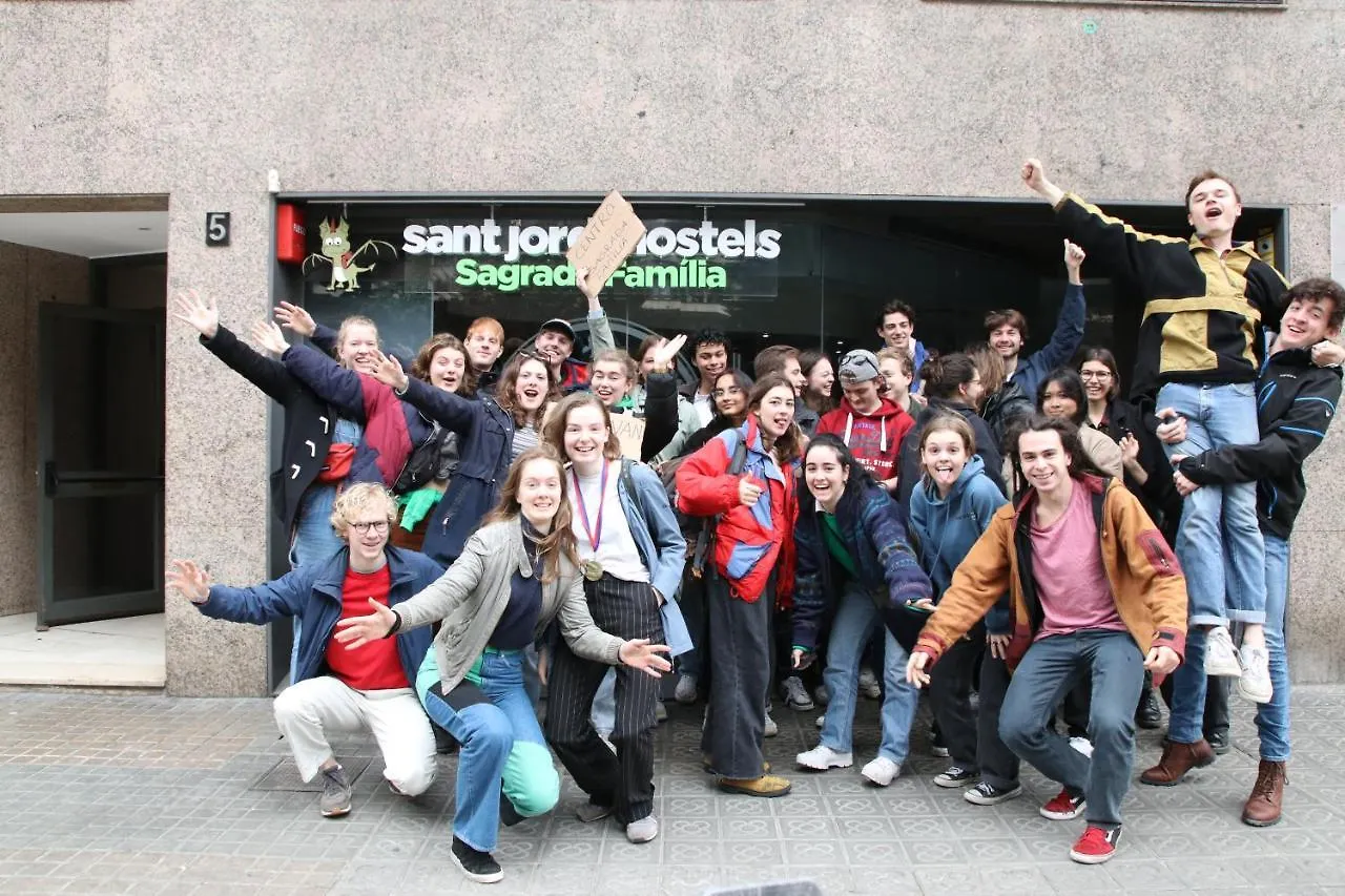 Sant Jordi Hostels Sagrada Familia Barcelona Spanyolország